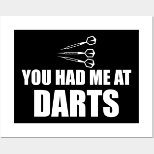 Darts - You had me at darts w Posters and Art